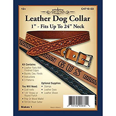 -LEATHER DOG COLLAR - Realeather Crafts