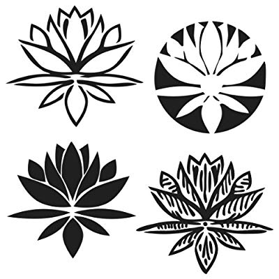 LOTUS BLSM-TEMPLATES 6"X6" - The Crafter's Workshop