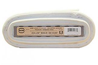 Bleached/White Roc-lon 86228 Rockland 200 Count Muslin 44/45