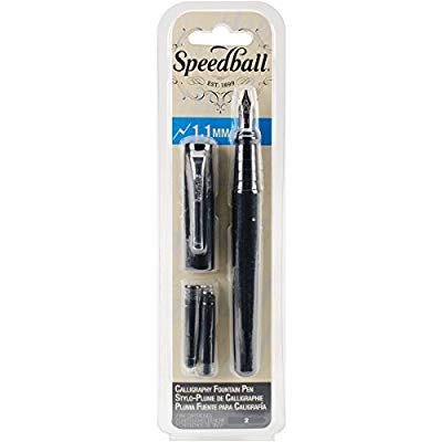 BLACK -FOUNTAIN PEN 1.1MM - Speedball Art Products