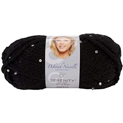 BLACK ICE -YARN SEREN W/SEQUINS - Deborah Norville - SnR Star