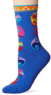 FELINEFEST-LAUREL BURCH SOCKS - Laurel Burch