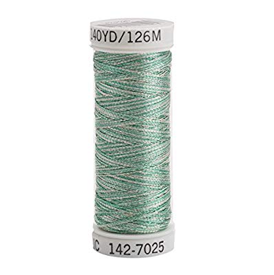 SILVR/BLUE-THREAD METLC SULKY - Sulky