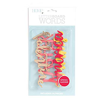 SPRNG/SUMR-DCWV LETTERBRD WORDS - DCWV