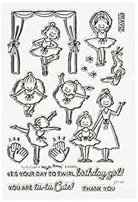 TU-TU CUTE-CLEAR STAMPS 4X6 - Waffle Flower Crafts